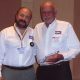 Perry Cook was honored by the USSC for outstanding service to the sign industry.