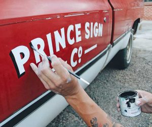 Some examples of Prince Sign Co.'s painting work...