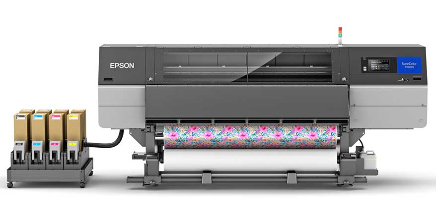 This 76-in. industrial dye-sub printer processes media up to 2,700 sq. ft./hr.