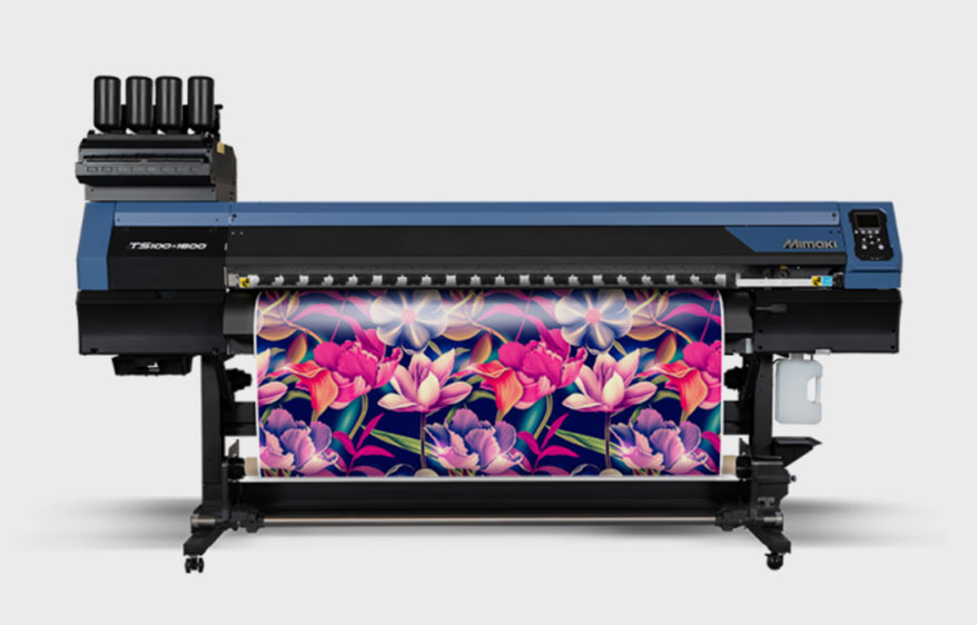 TS100-1600 sublimation transfer inkjet printer from Mimaki USA