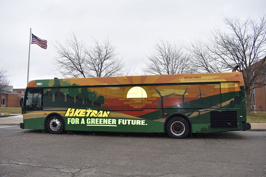 The Laketran Design-A-Bus-Wrap