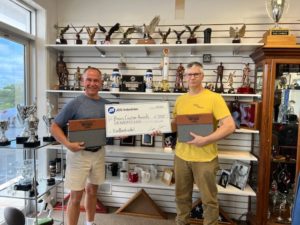 Brews Custom Awards with plaques and $500 credit check from JDS