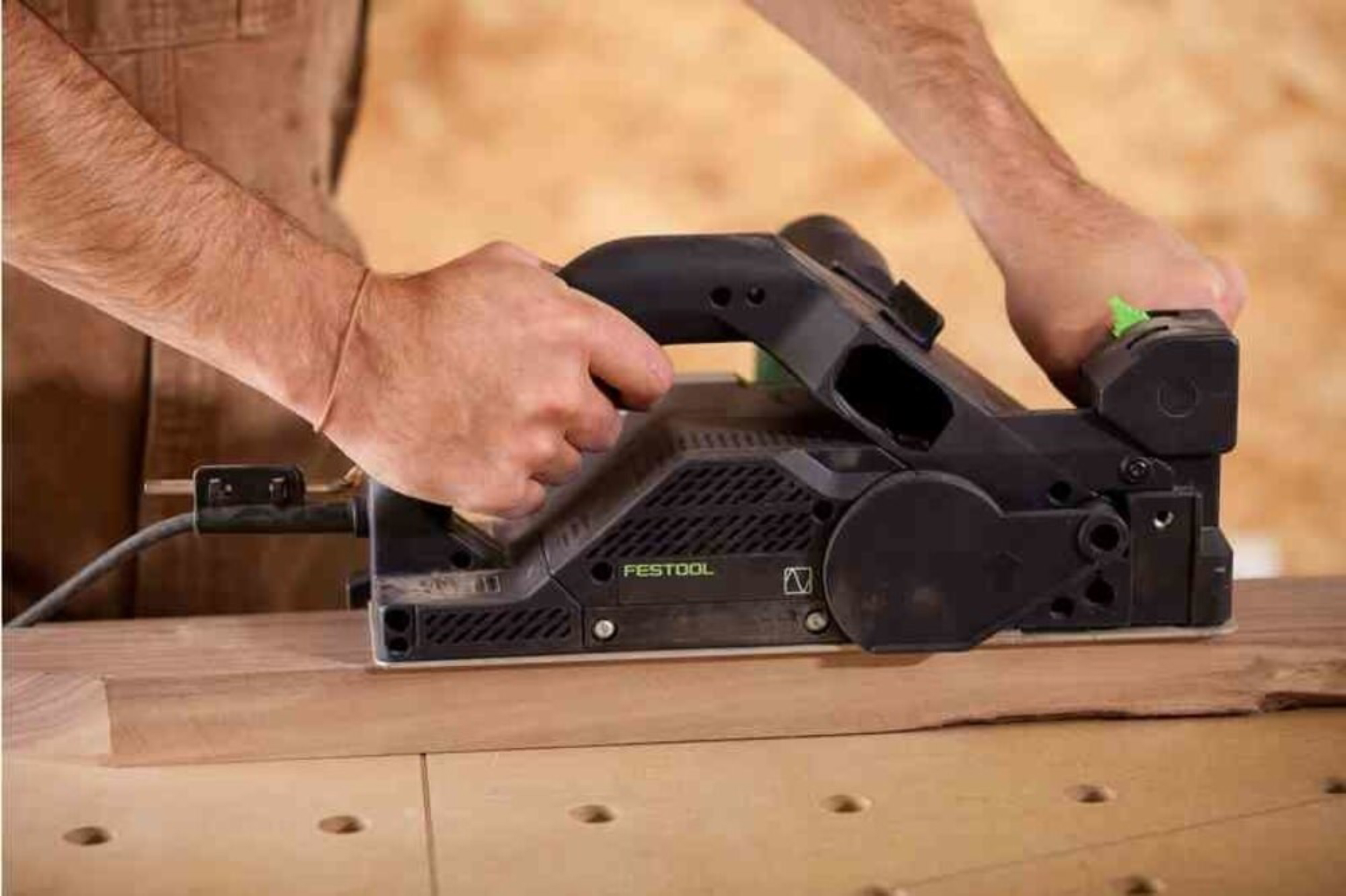 “Festool Planer. Amazing for putting wood together!”