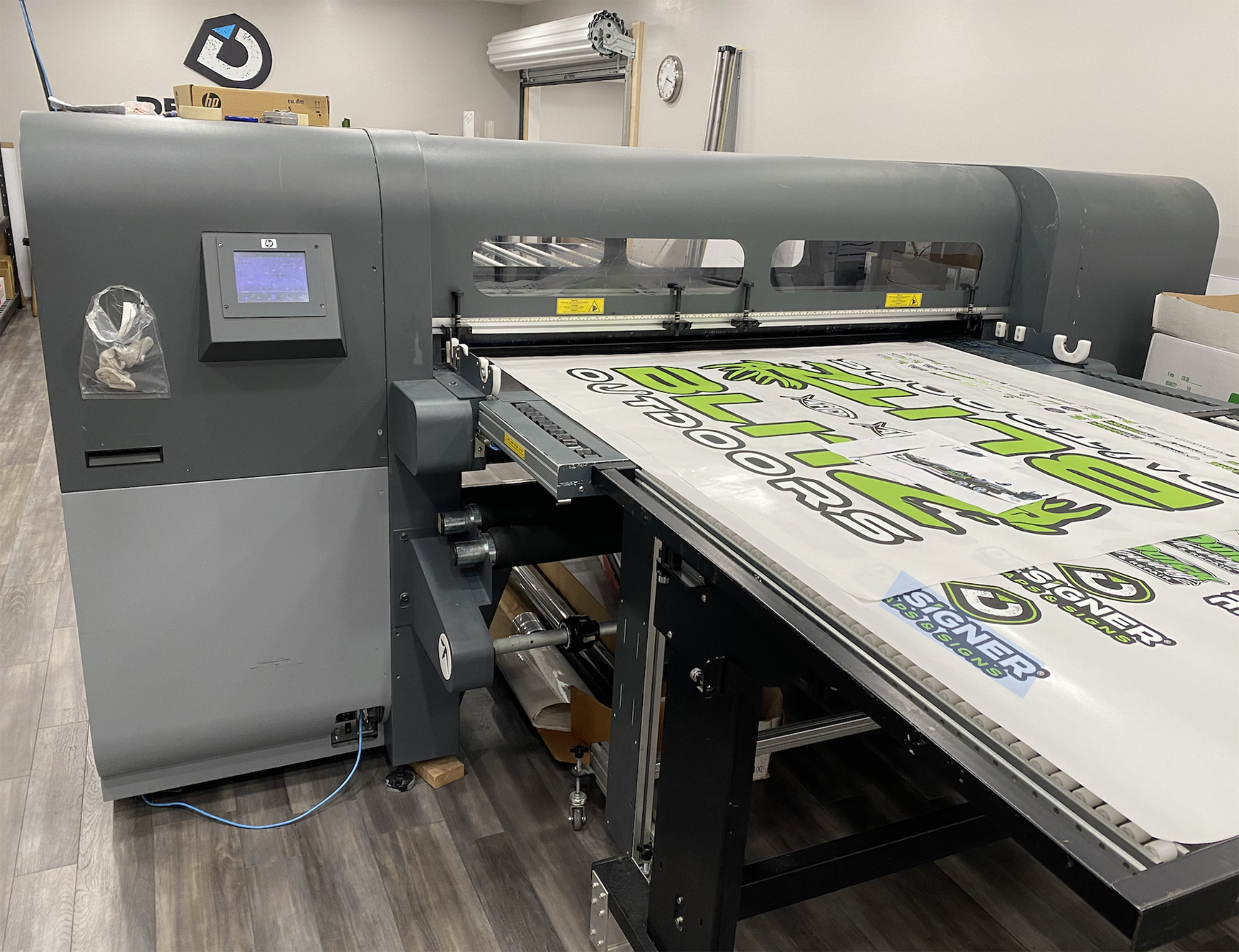 “ HP Scitex FB500 printer. I love how versatile it is.”