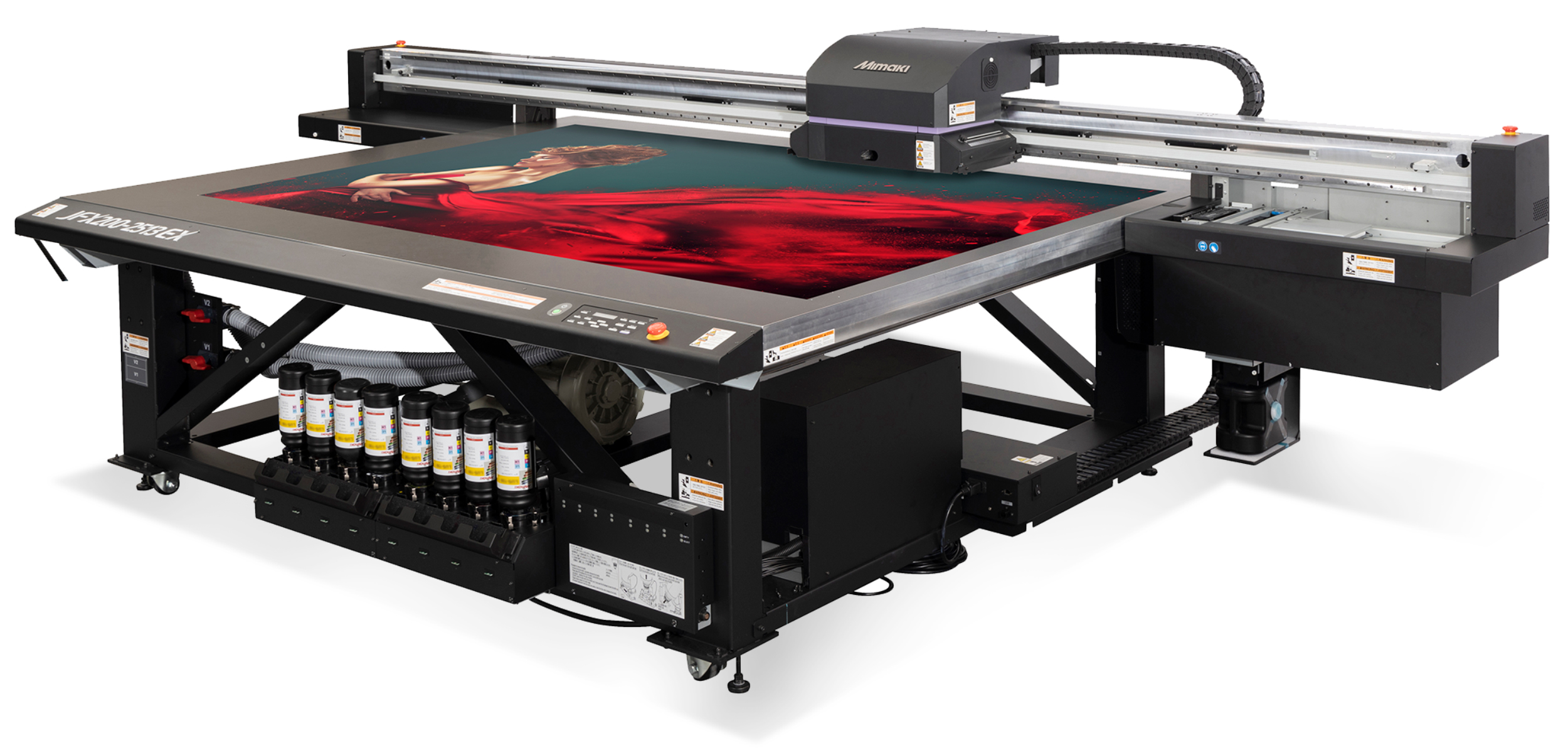 “Mimaki JFX200-2513 EX ... This beauty has eliminated an incredible amount of manhours.”