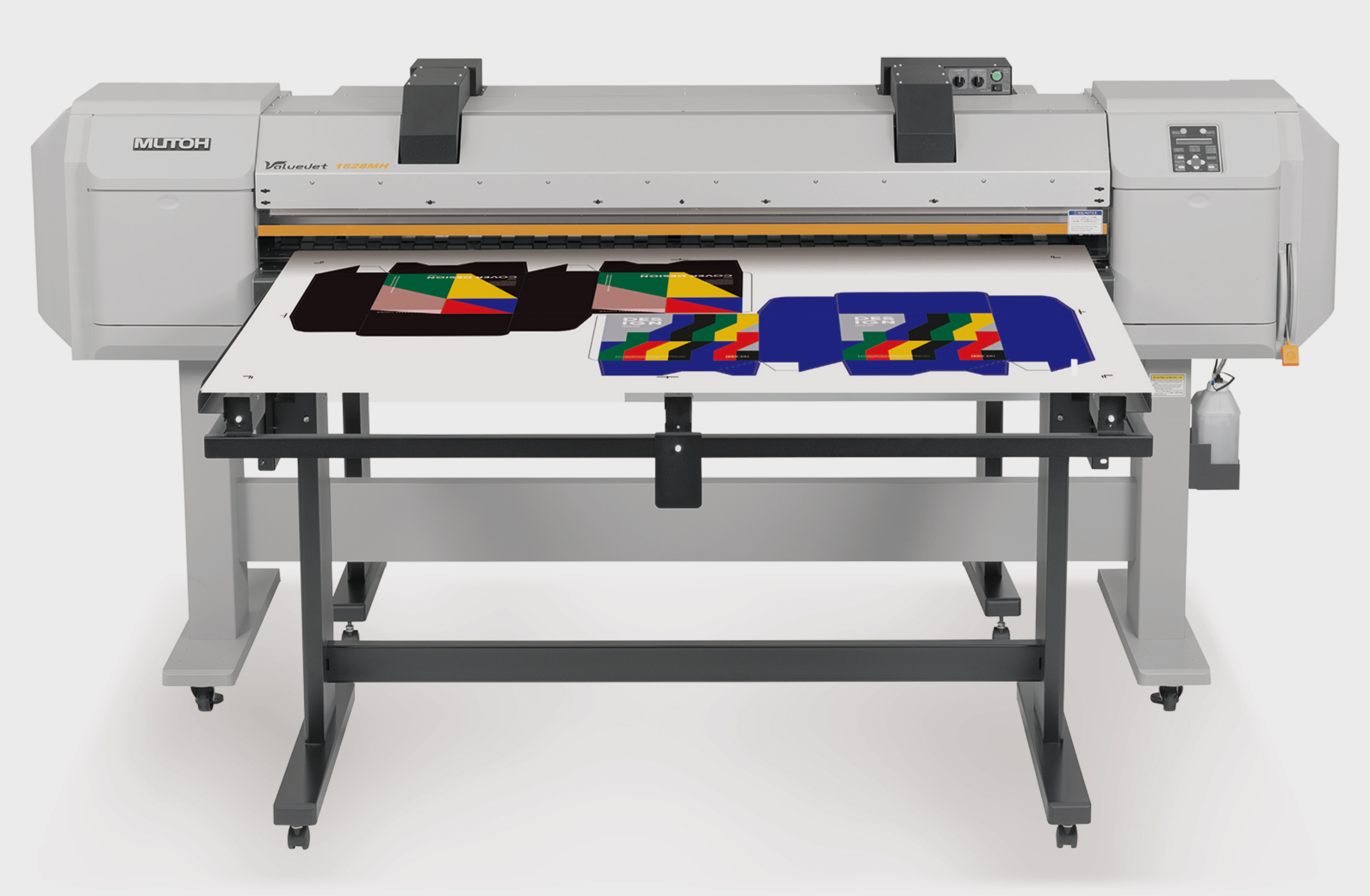 MUTOH AMERICA <br> ValueJet 1628MH hybrid printer