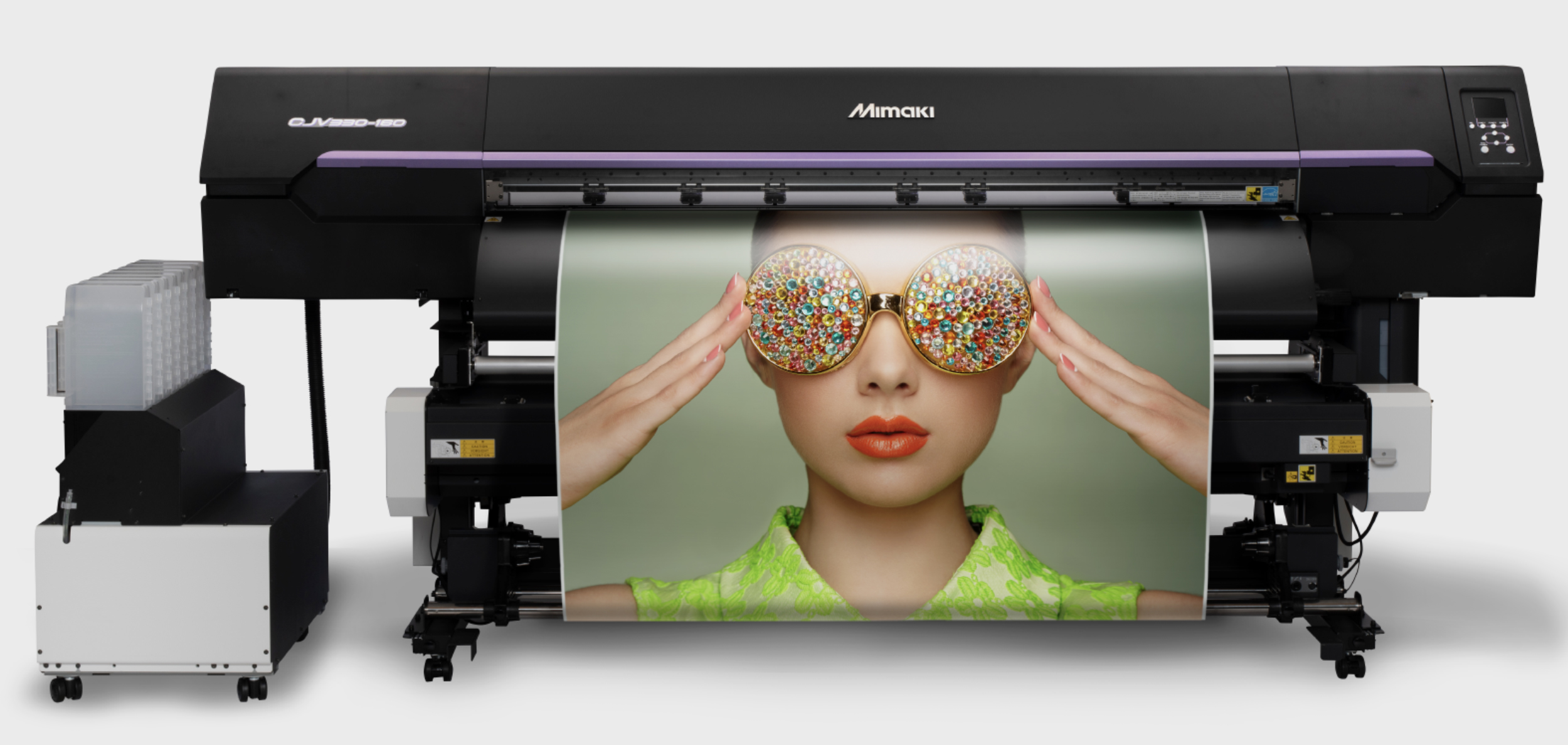 MIMAKI USA <br> CJV330-160 print-and-cut eco-solvent inkjet printer