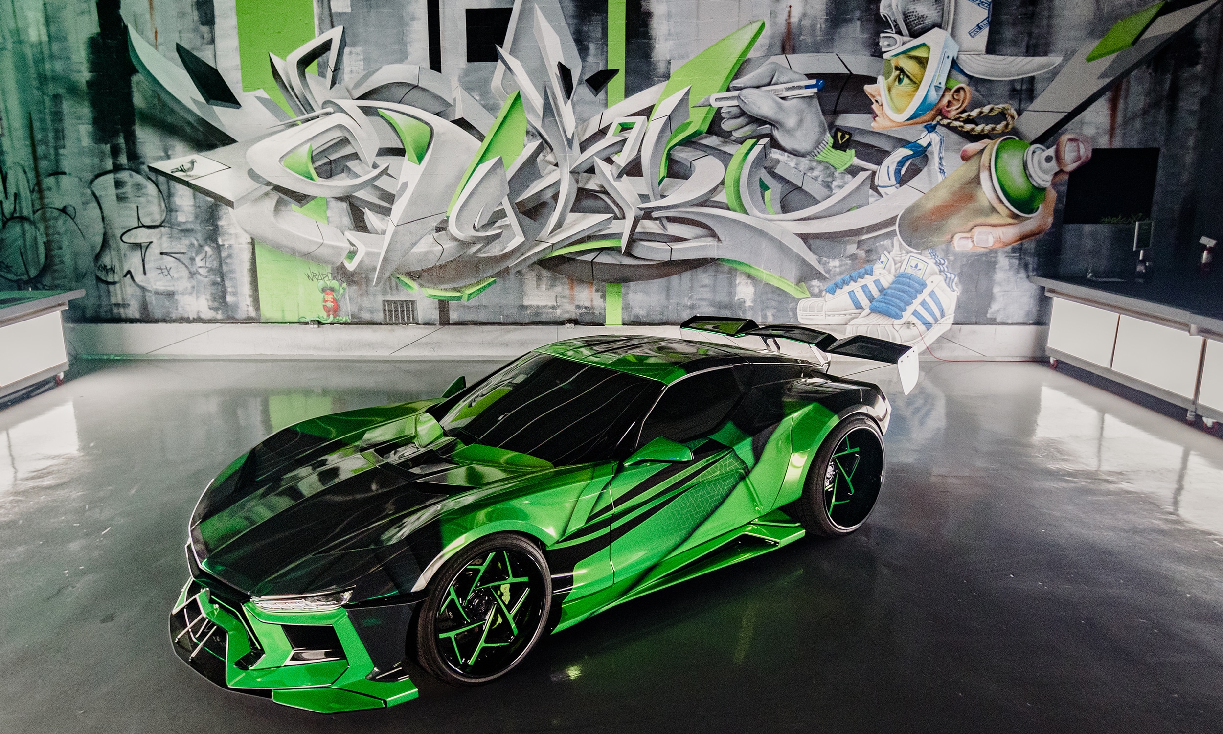 corvette versace wrap｜TikTok Search