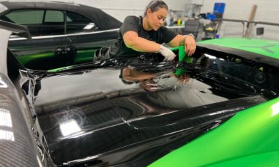 Ana Rios from 2CT Media, an Avery Dennison vehicle wrap trainer