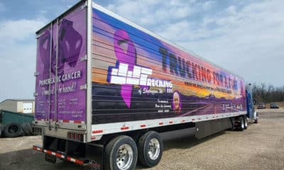 The wrap serves as a mobile billboard to further awareness through touring events associated with the Pancreatic Cancer Action Network (PanCAN).