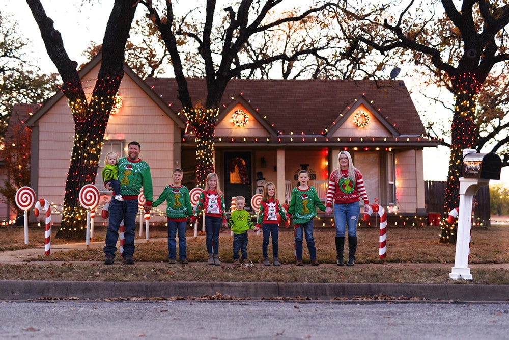 13 Holiday Scenes by The Jackson Lighting Crew