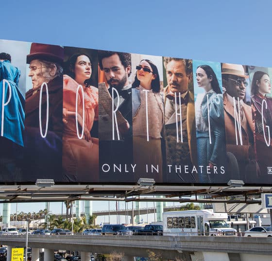 This LA-area billboard may just have helped Emma Stone win the 2024 Academy Award for Best Actress in Poor Things.