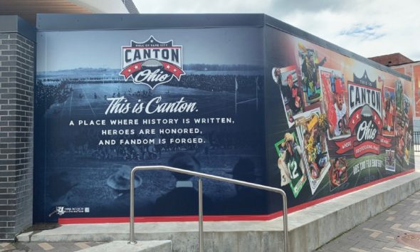 ALD Decal & Graphics commemorates Canton, Ohio’s history with a sporty cooler wrap.